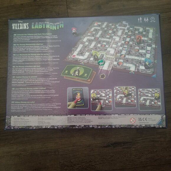 Ravensburger Labyrinth Game Disney Villains - Picture 2 of 4
